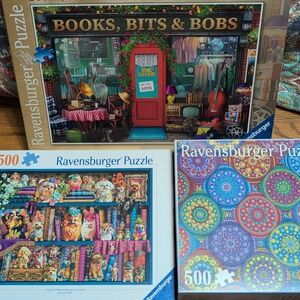 Ravensburger 500 Piece Puzzle Set